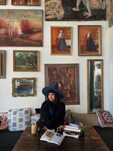 Load image into Gallery viewer, The Everyday Bruja Hat in Midnight PRE-ORDER
