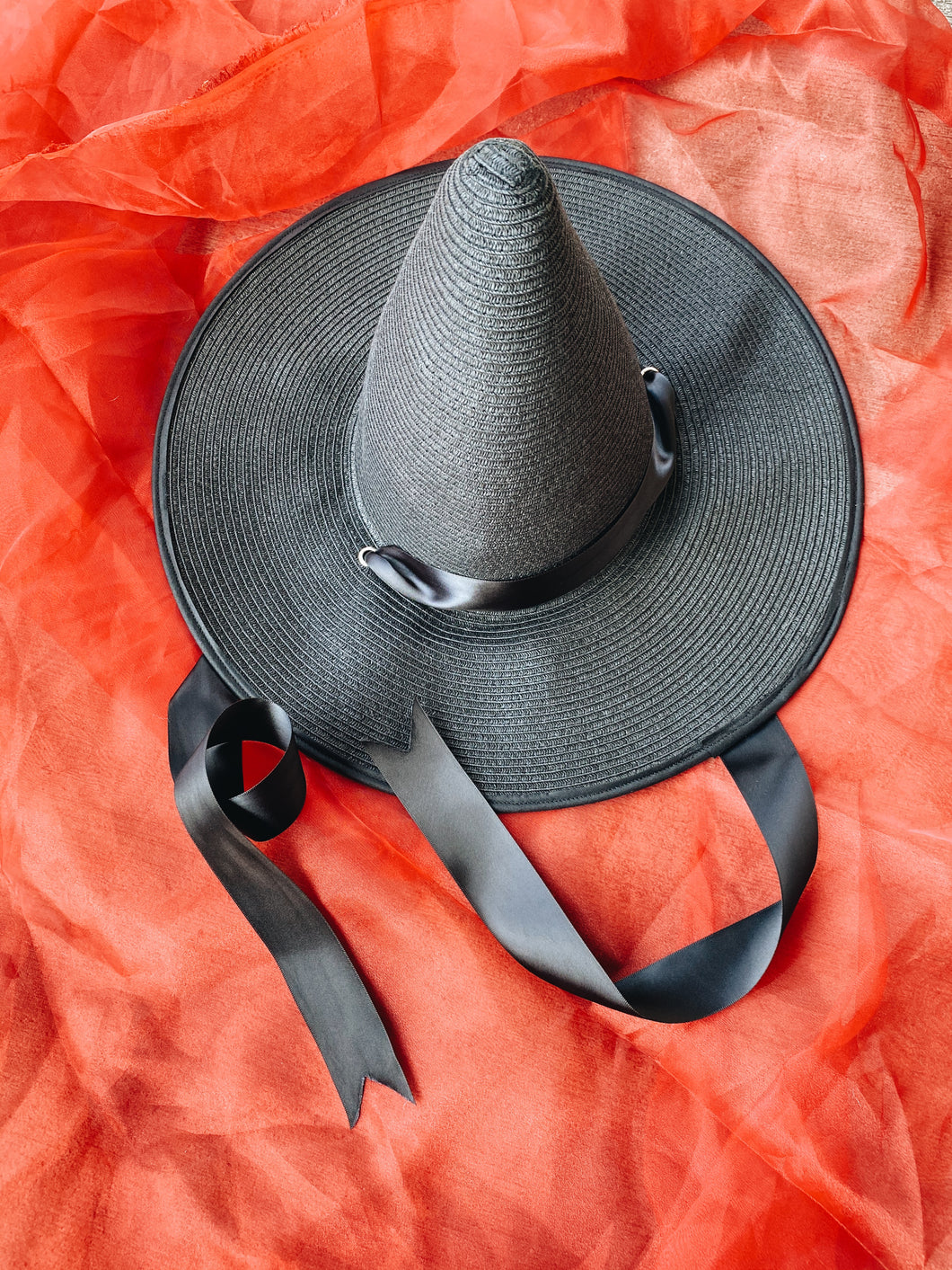 The Everyday Bruja Hat in Black PRE-ORDER